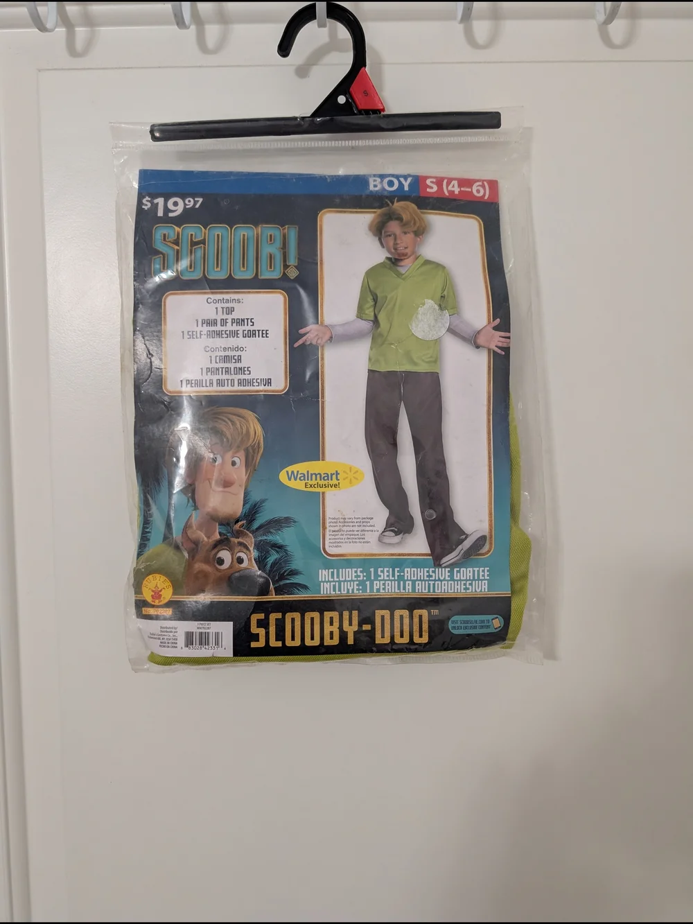 Scooby-Doo Shaggy Kids Halloween Costume (Boy S 4-6)